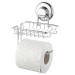 Suction Cup Toilet Paper Holder with Shelf HA-73158S