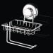 Suction Cup Toilet Paper Holder with Shelf HA-73158S